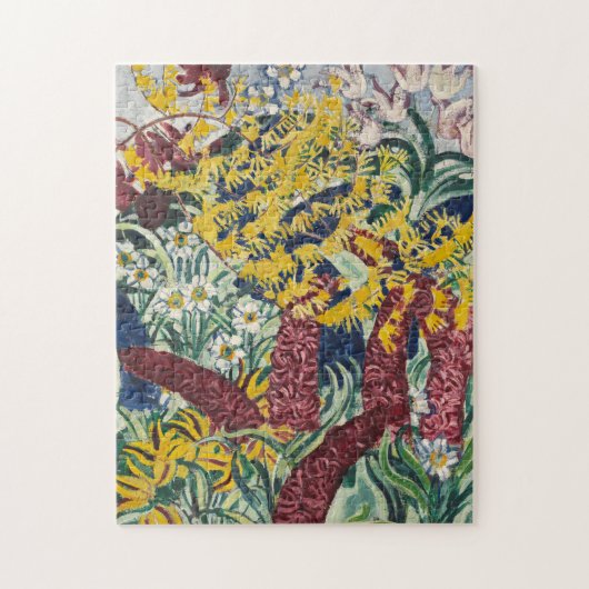 Gartenblumen | August Babberger Legpuzzel (Verticaal)
