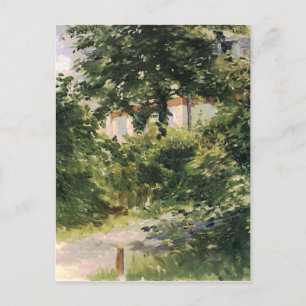 Gartenweg in Rueil Edouard Manet Briefkaart