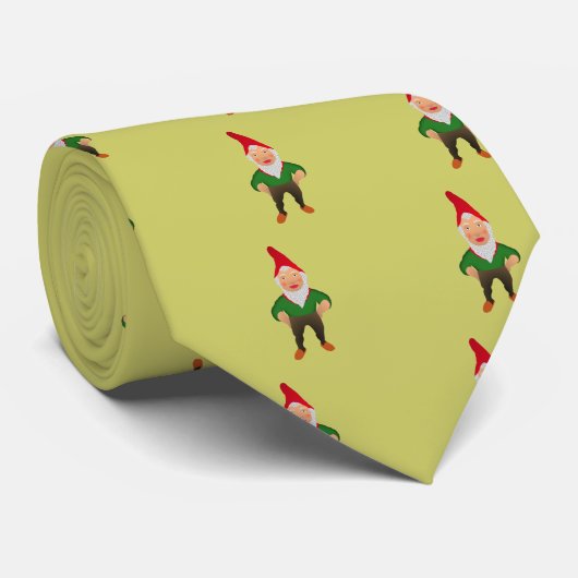 Gartenzwerg garden gnome stropdas (Opgerold)