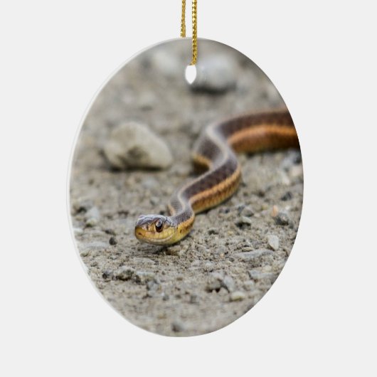 Garter Snake Keramisch Ornament (Rechts)