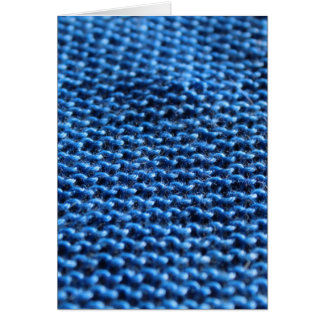 Garter Stitch in blauw