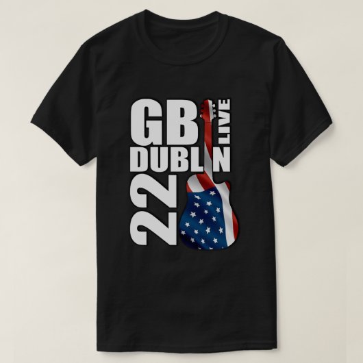 Garth Brooks - GB Live Dublin 2022 Croke Park Clas T-shirt (Design voorkant)