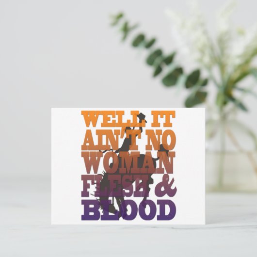 Garth Brooks ~ Rodeo Briefkaart (Staand voorkant)