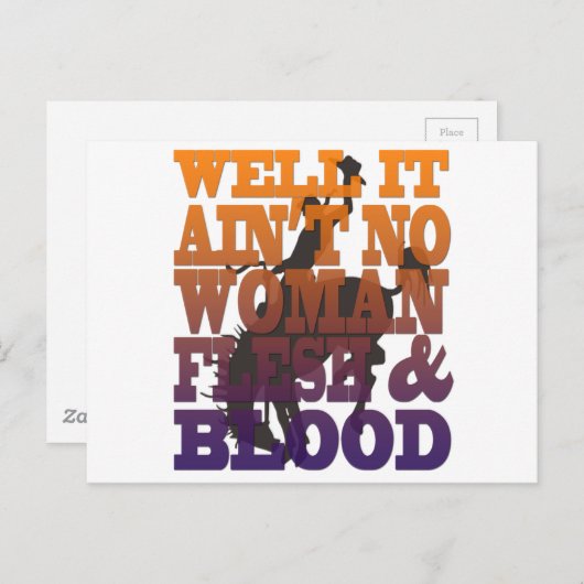 Garth Brooks ~ Rodeo Briefkaart (Voorkant / Achterkant)