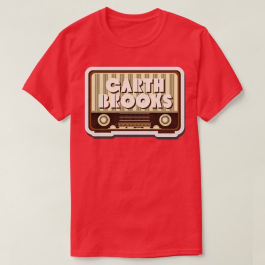 Garth Brooks T-shirt (Design voorkant)