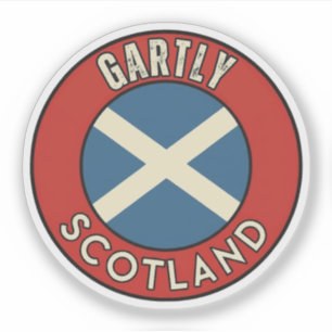 Gartly, Schotland Sticker