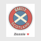 Gartly, Scotland Sticker (Vel)