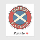 Gartmore, Scotland Sticker (Vel)