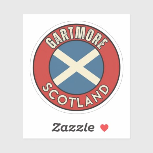 Gartmore, Scotland Sticker (Vel)