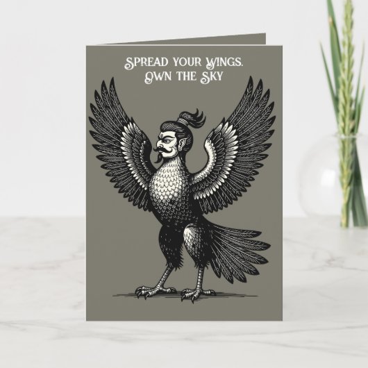 Garuda Bewaker van Hemel en Geest Kaart (Voorkant)
