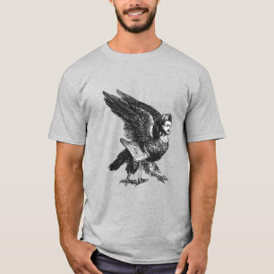 Garuda Demon Een Fusie Van Mens en Vogel T-shirt