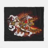 garuda fleece deken (Voorkant (Horizontaal))