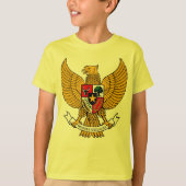 garuda pancasila kinder shirt - geel (Voorkant)
