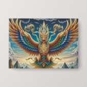 Garuda Rectangle Button (Voorkant)