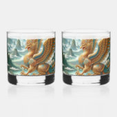 Garuda Whiskey Bril Whisky Glas (Achterkant)