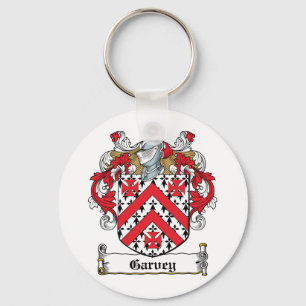Garvey Family Crest Sleutelhanger