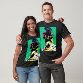 Garvey Pan African Pop Art Marcus Black History St T-shirt (Unisex)