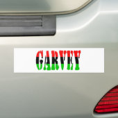 Garvey Pan-Afrikaanse vlag Bumpersticker (Op auto)