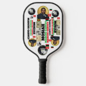 GARVEY Skateboard Pickleball Paddle (Achterkant)