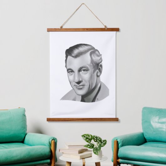 Gary Cooper Hangend Wandkleed (Woonkamer)