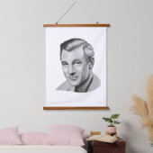 Gary Cooper Hangend Wandkleed (Slaapkamer)