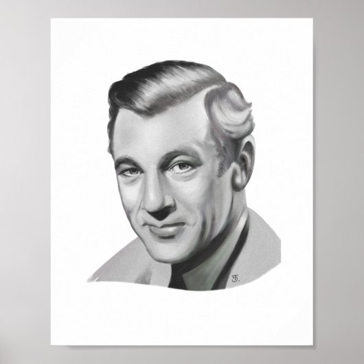 Gary Cooper Poster (Voorkant)