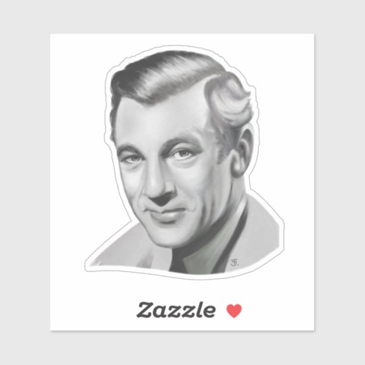 Gary Cooper Sticker (Vel)