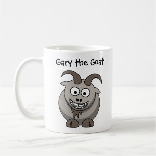 Gary de Geit met de Mok van de Aangepaste Cartoon 