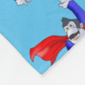 Gary de Gorilla de superheld Fleece Deken (Hoek)