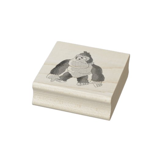 Gary de Gorilla Rubberstempel (Stempel)