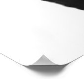 Gary de zwarte kat poster (Hoek)