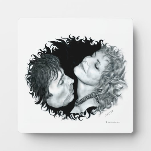 Gary en Susan's Plaque Fotoplaat (Voorkant)