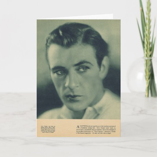 Gary het portret van de Kuiper 1930 Kaart (Voorkant)