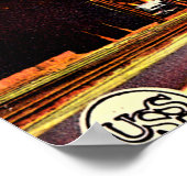 Gary, Indiana Blast Furnace 1930 Poster (Hoek)