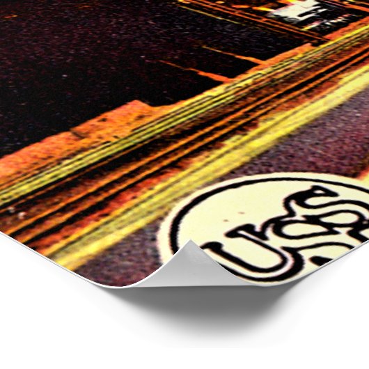 Gary, Indiana Blast Furnace 1930 Poster (Hoek)