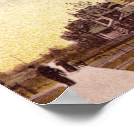 Gary, Indiana Jackson Street 1915 Poster (Hoek)