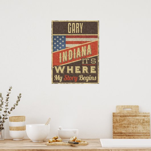 Gary Indiana Poster (Keuken)