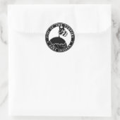 Gary, Indiana Seal Ronde Sticker (Tas)