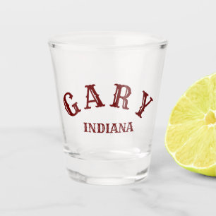 Gary, Indiana Shot Glas