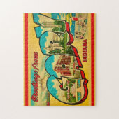 Gary Indiana Wenskaart Legpuzzel (Verticaal)