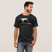 Gary Johnson 2012 zwart T-shirt (Voorkant volledig)