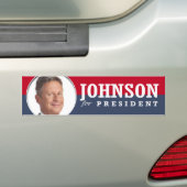GARY JOHNSON 2016 BUMPERSTICKER (Op auto)