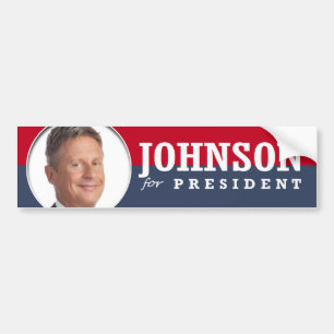 GARY JOHNSON 2016 BUMPERSTICKER