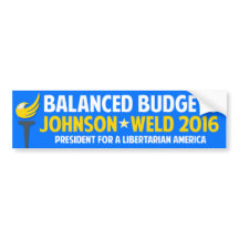 Gary Johnson 2016 Libertarian Bill Weld budget