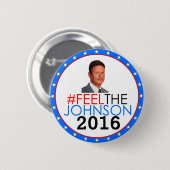 Gary Johnson 2016 Ronde Button 5,7 Cm (Voorkant /achterkant)