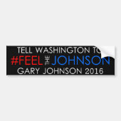 Gary Johnson 2016 Sticker (Voorkant)