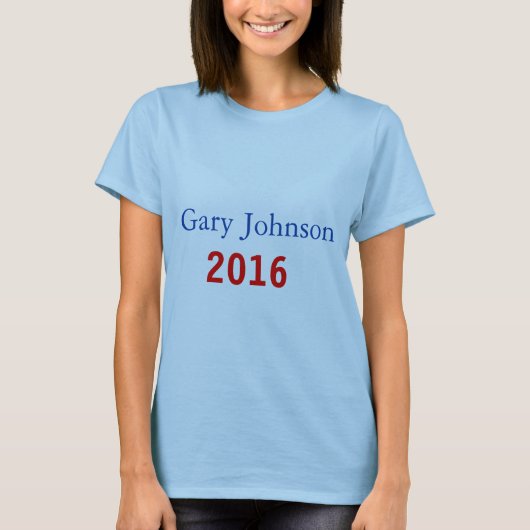 Gary Johnson 2016 T-shirt (Voorkant)