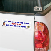 GARY JOHNSON BUMPERSTICKER (Op Truck)