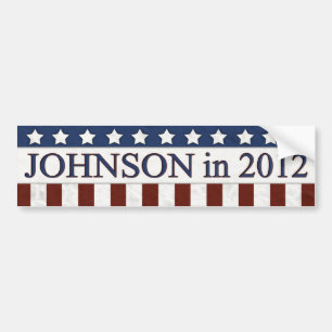 Gary Johnson in 2012 Bumpersticker