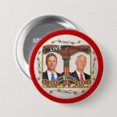 Gary Johnson / Jim Gray in 2012 Ronde Button 7,6 Cm (Voorkant /achterkant)